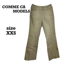 COMME CA MODELS レディース カジュアルパンツ ベージュ XXS