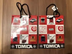 トミカ　紙袋2つセット
