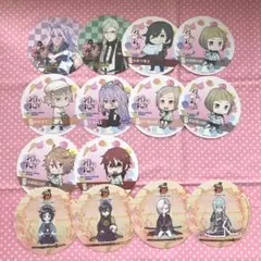 刀剣乱舞 とうらぶ アニメイトカフェ アニカフェ コースター 14枚セット