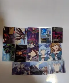 エヴァンゲリオンカード13枚