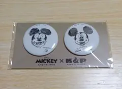 MICKEY × Ｋ&Ｐ　キングアンドプリンス　缶バッチセット