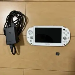 PS Vita 本体 ホワイト 16GBメモリーカード付き