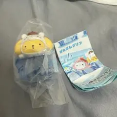 サンリオガチャガチャ つるりん南極フィギュア（ポムポムプリン）