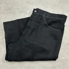リーバイス517　42TALONジップ　センタープレス　古着　ブラック　W36