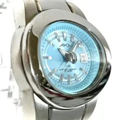 レア SEIKO アルバ ALBA AKA V782-5B90 ターコイズブルー