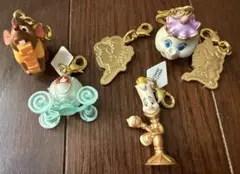 ディズニー　プリンセス　一番くじ　チャームセット