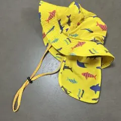 【限定値引】KidsForet 魚柄 水陸両用 日よけ付き 49