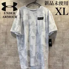 新品　アンダーアーマー　半袖Tシャツ　チャージドコットン　ホワイト　XL