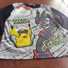 新品未使用 ポケモン ブラック・レックウザ パジャマ 120 ズボンはありません