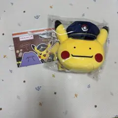 釜山ポケモン 韓国メタモン ピカチュウ クッション　紙袋付き　韓国限定
