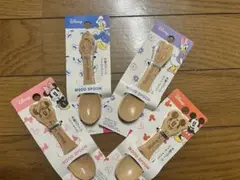 スプーン　ディズニー　ミッキー　ミニー　ドナルド　デイジー　木
