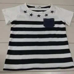 ストライプ Tシャツ　サイズ120cm