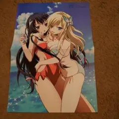 僕は友達が少ない（はがない）ポスター#♡⑦　水着姿アイス