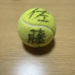 佐藤直子直筆サイン入りテニスボール