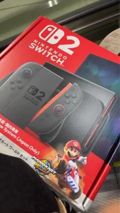 Nintendo Switch2 本体 ブラック/オレンジ