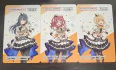 アイドルマスター ツアマス バナパスポート 3枚セット 学園アイドルマスター