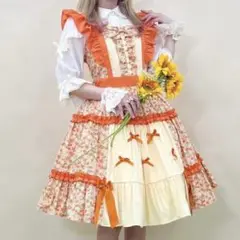 axes femme kawaii ハミングフローラジャンスカ
