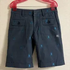 【8/31までの値下げ】パーリーゲイツ ゴルフ ハーフパンツ ネイビー S