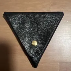 【未使用】イルビゾンテレザー三角形コインケース