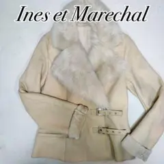 ines&marechal イネスエマーシャル コート ムートン リアル レザー 2025年最新】Yahoo!オークション -ines marechal(レディース