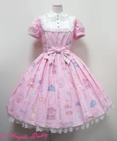 アンジェリックプリティ magical etoile スクエアワンピース ピンク