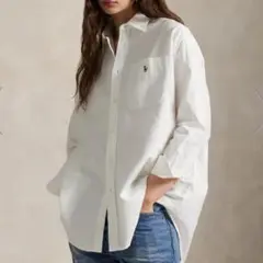 25SS✨ラルフローレン ビッグ コットン オックスフォード シャツ 最新