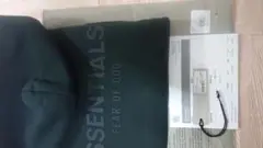 エッセンシャルズ ss21 バックシリコンロゴ パーカー