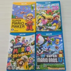 Wii U ゲームソフト ４本セット