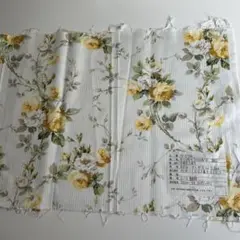新品未使用！花柄 綿100% 生地 約146cmx 約39cm