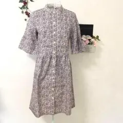 【美品A】ensuite ワンピース 花柄 サイズ2号 レディース 総柄