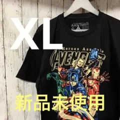 BLACK TIMBER marvel アベンジャーズ　ビックプリント　ヒーロー