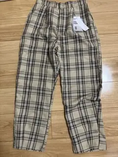 チェックコレクション カジュアルパンツ
