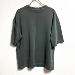 ✨良品✨ UNIQLO 【M】 Tシャツ エアリズム シンプル 無地 緑 着回し