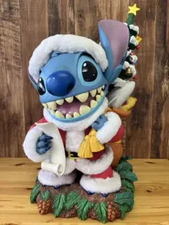 サンタ スティッチ ビッグフィギュア クリスマス スタチュー スクランプ 626体限定☆リロ＆スティッチ ビッグフィギュア サンタ