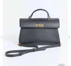 訳あり Noela ワイドフラップレザーバッグ ショルダーバッグ