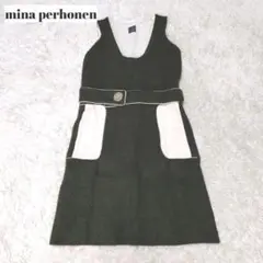 mina perhonen ミナペルホネン ワンピース moss ウール モヘヤ