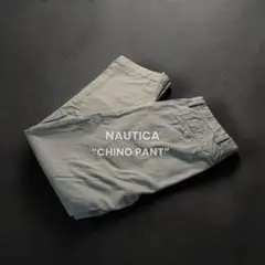 NAUTICA ノーティカ チノパンツ ベージュ 古着 W36L30