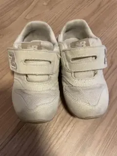 New Balance ホワイト スニーカー ベルクロ