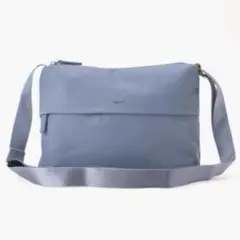 【美品】agnes b. ナイロン　ショルダーバッグ　ブルー