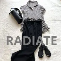 RADIATE ラディエイト フレアシャツ 艶シャツ