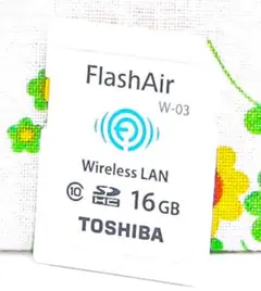 TOSHIBA フラッシュエア 16GB☆スマホに写真・動画転送♪