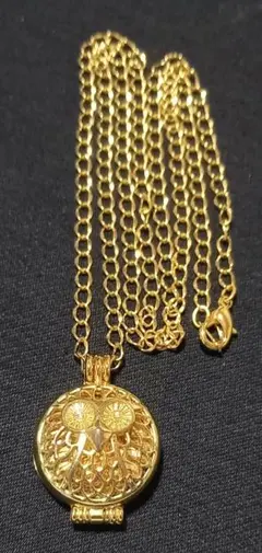 水晶院 金持守護本尊 フクロウ ペンダント ネックレス