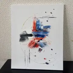 テクスチャーアート　宇宙　月　抽象画
