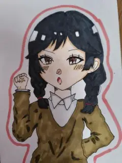 オリジナルイラスト 原画