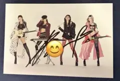 aespa カリナ 直筆サイン ポストカード richman