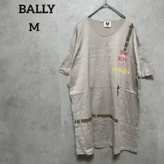 バリー　BALLY Tシャツ 半袖　コットン　プリントT M