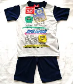 DENTAMA　新幹線　蓄光　光るパジャマ　はやぶさ☆ドクターイエロー