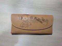値下げ中 80周年記念 ピノキオ レザー メガネケース