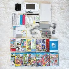 【ジャンク】WiiU まとめ売り セット 本体 ゲームパッド　ソフト　周辺機器