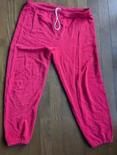 Fruit of the Loom 赤 コットンパンツ　アメリカ　ビンテージ